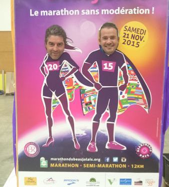 Le marathon du Beaujolais...